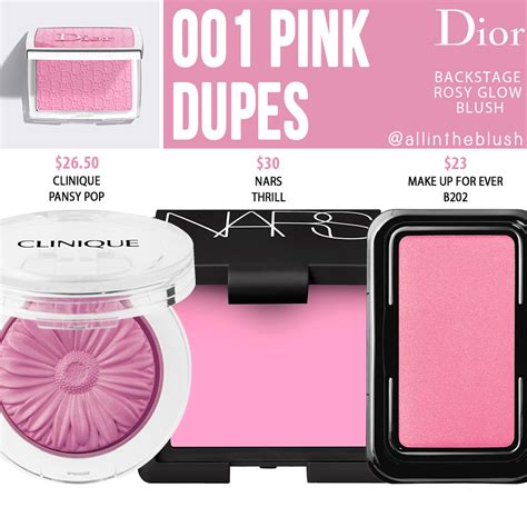 pink dior blush dupe|dior rosy glow blush dupes.